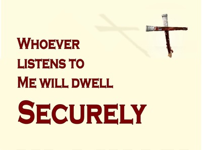 Proverbs 1:33 A Secure Position In Christ (devotional)08:01 (maroon)